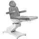 Vielseitige Behandlungsliege in Grau – ergonomisch und flexibel für Spa und Praxis