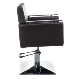 Friseurstuhl Friseursessel Stylingstuhl Bedienstuhl Barberstuhl Coiffeurstuhl braun
