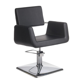 Friseurstuhl Friseursessel Stylingstuhl Bedienstuhl Barberstuhl Coiffeurstuhl schwarz