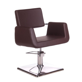 Friseurstuhl Friseursessel Stylingstuhl Bedienstuhl Barberstuhl Coiffeurstuhl braun