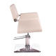 Friseurstuhl Friseursessel Stylingstuhl Bedienstuhl Barberstuhl Coiffeurstuhl creme