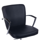 Friseurstuhl 8173 Schwarz – ergonomischer Friseursessel im eleganten Chefsessel-Design