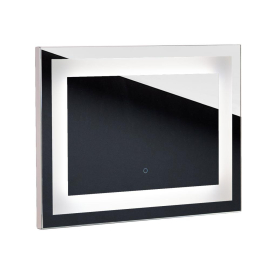 LED-Spiegel 60x80 cm mit dimmbarer Beleuchtung und Touchsteuerung für Friseursalons und Kosmetikstudios