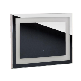 LED-Spiegel 60x80 cm mit dimmbarer Beleuchtung und Touchsteuerung für Friseursalons und Kosmetikstudios