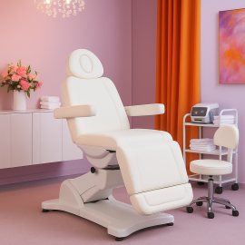  Behandlungsliege in Weiß – flexibel und komfortabel für Wellness und Praxis