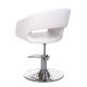 Friseurstuhl Friseursessel Stylingstuhl Bedienstuhl Barberstuhl Coiffeurstuhl weiß