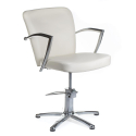 Friseurstuhl 8173 Creme – Eleganter Salonstuhl mit Komfort und Stil