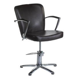 Friserustuhl Coiffeurstuhl Salonstuhl braun