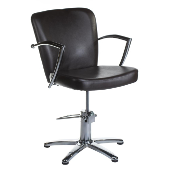 Friserustuhl Coiffeurstuhl Salonstuhl braun