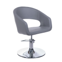 Friseurstuhl 8821 in Grau – Stil, Komfort & Funktionalität vereint