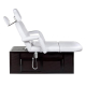 Behandlungsliege Massageliege Wellnessliege weiß elektrisch