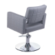 Friseurstuhl Barberstuhl Coiffeurstuhl grau