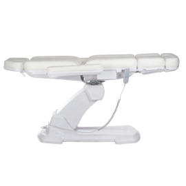 elektrische Kosmetikliege Behandlungsliege Kosmetikstuhl weiß