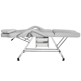 Fußpflegestuhl 263 grau - ergonomisch, komfortabel, funktional