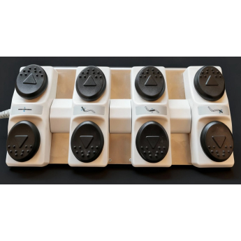 Fußschalter 708-4 für 4-motorige Kosmetikliegen – Ersatzteil