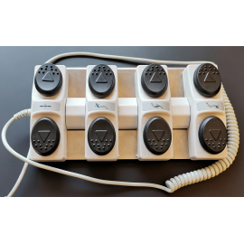 Fußschalter 708-4 für 4-motorige Kosmetikliegen – Ersatzteil