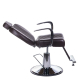 Herrenstuhl Barberstuhl Coiffeurstuhl Friseurstuhl braun
