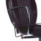 Herrenstuhl Barberstuhl Coiffeurstuhl Friseurstuhl braun