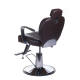 Herrenstuhl Barberstuhl Coiffeurstuhl Friseurstuhl braun